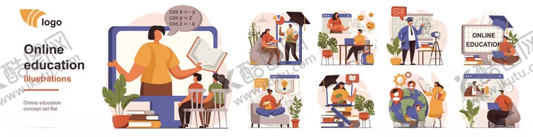 编号：63462306242046308621【酷图网】源文件下载-办公场景插画