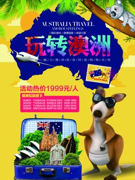 澳洲旅游/移民海报