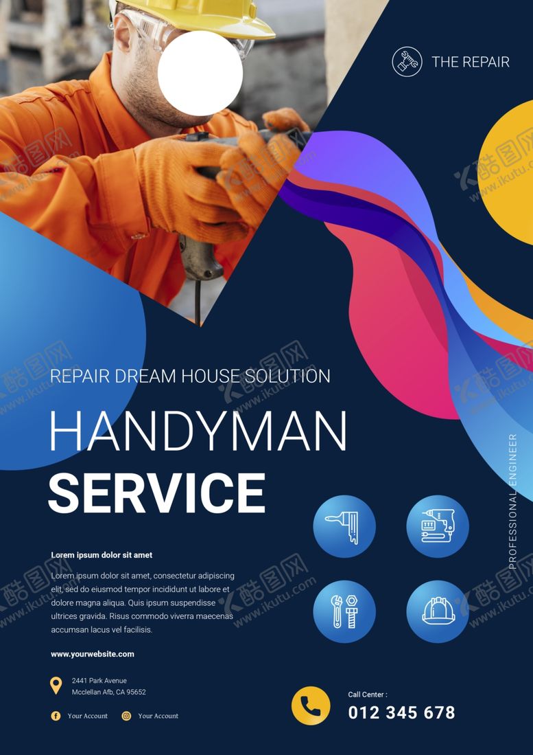 编号：58943209190657084003【酷图网】源文件下载-企业海报