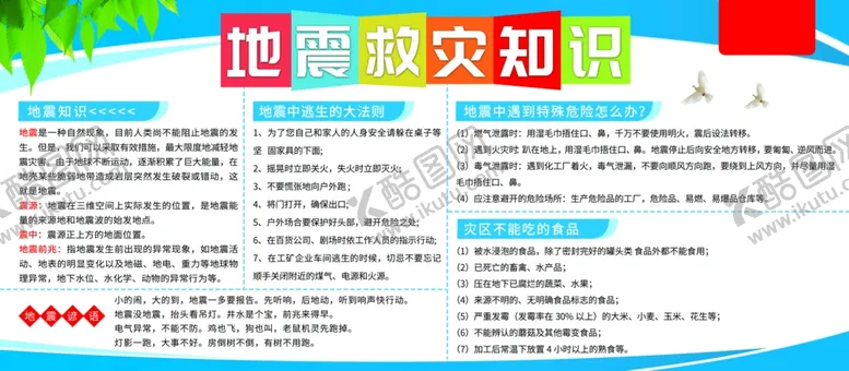 编号：73469505010012067816【酷图网】源文件下载-地震知识科普