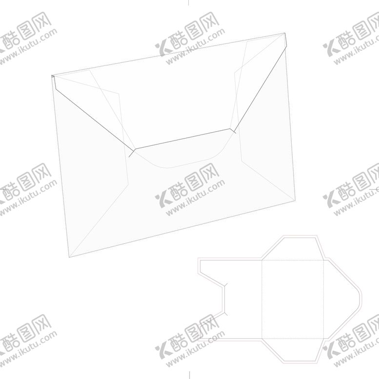 编号：92754109160312084359【酷图网】源文件下载-包装盒刀模图