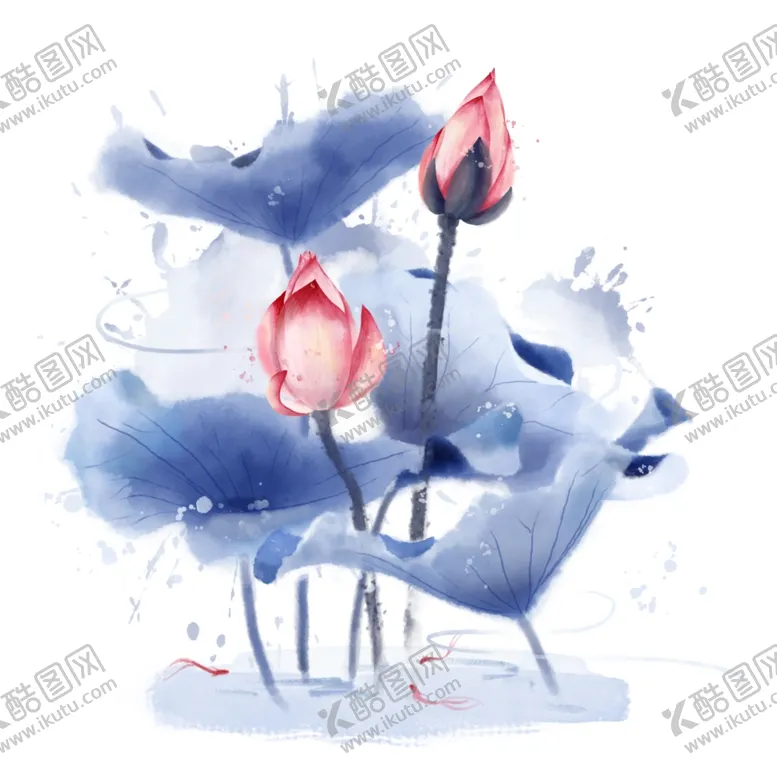 编号：53644107010248388086【酷图网】源文件下载-水墨海报素材毛笔画素材墨迹