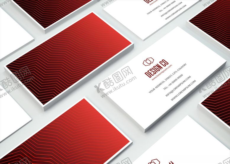 编号：40543309261421131053【酷图网】源文件下载-矢量名片模板