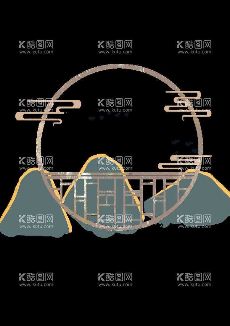 编号：62784310181626381700【酷图网】源文件下载-中国风边框 图片