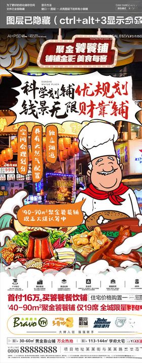 地产商业微海报