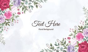 婚礼结婚请柬邀请函造型花边小清新
