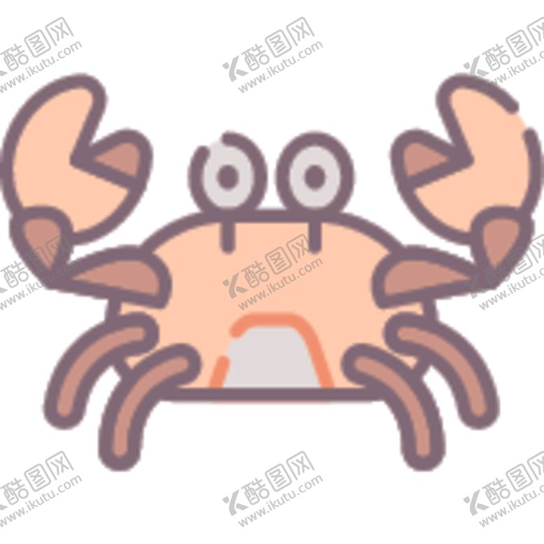 编号：59826709300052581660【酷图网】源文件下载-简笔动物矢量插画