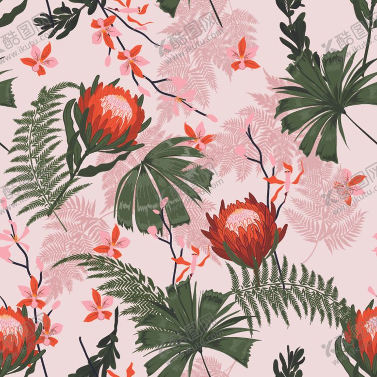 编号：81436209220155025810【酷图网】源文件下载-无缝印花