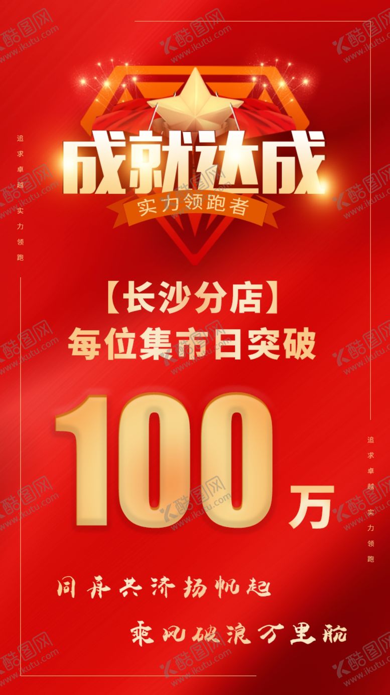 编号：35702607051822558711【酷图网】源文件下载-业绩海报