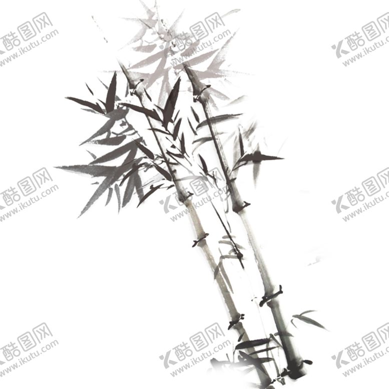 编号：93557404301233305572【酷图网】源文件下载-水墨竹子