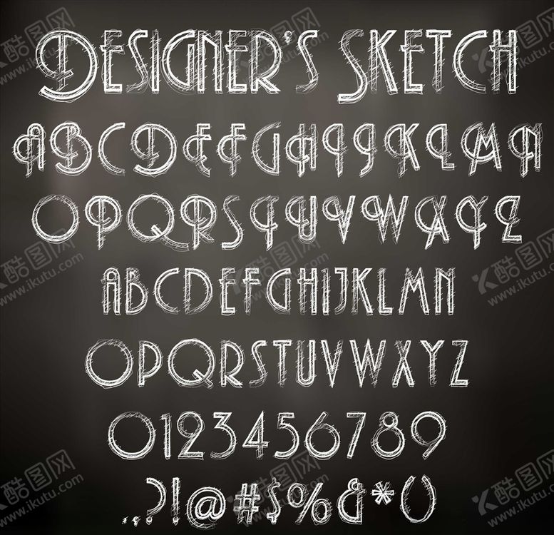 编号：36607110041220094564【酷图网】源文件下载-卡通字母