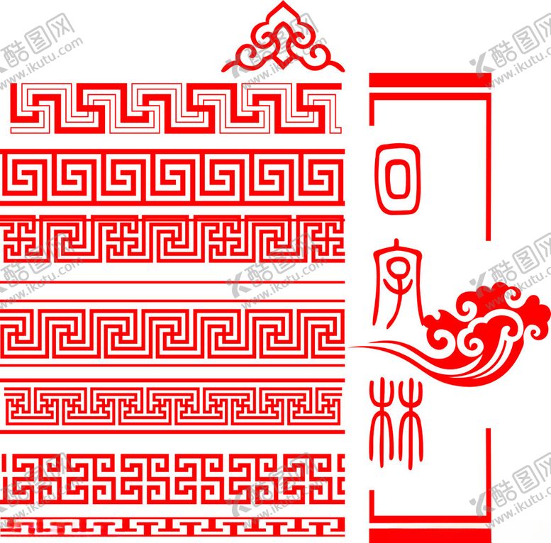 编号：48644102031135459486【酷图网】源文件下载-回形纹