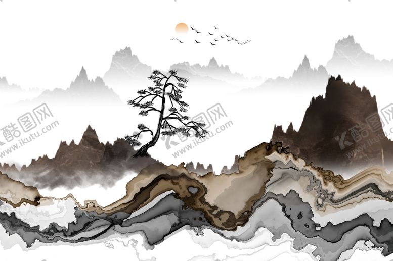 编号：98469010221420284881【酷图网】源文件下载-山水