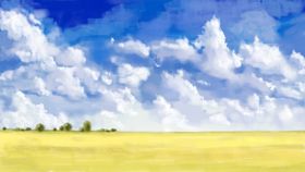 小清新简约创意海报图片境人物插画手绘插画温馨