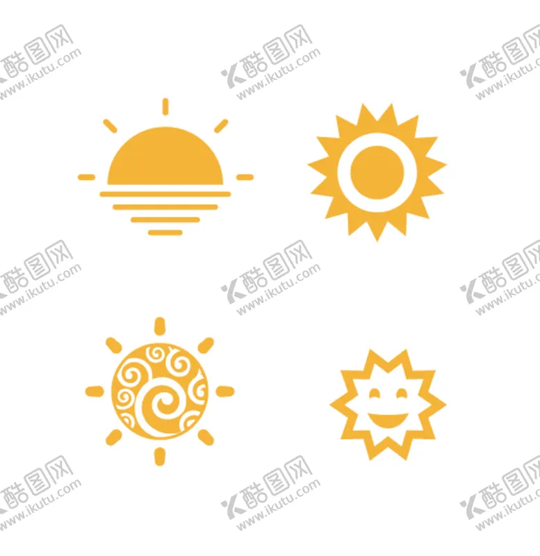 编号：23571702041540219363【酷图网】源文件下载-太阳矢量