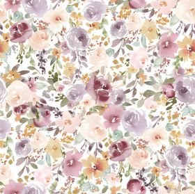 浪漫花卉图案背景