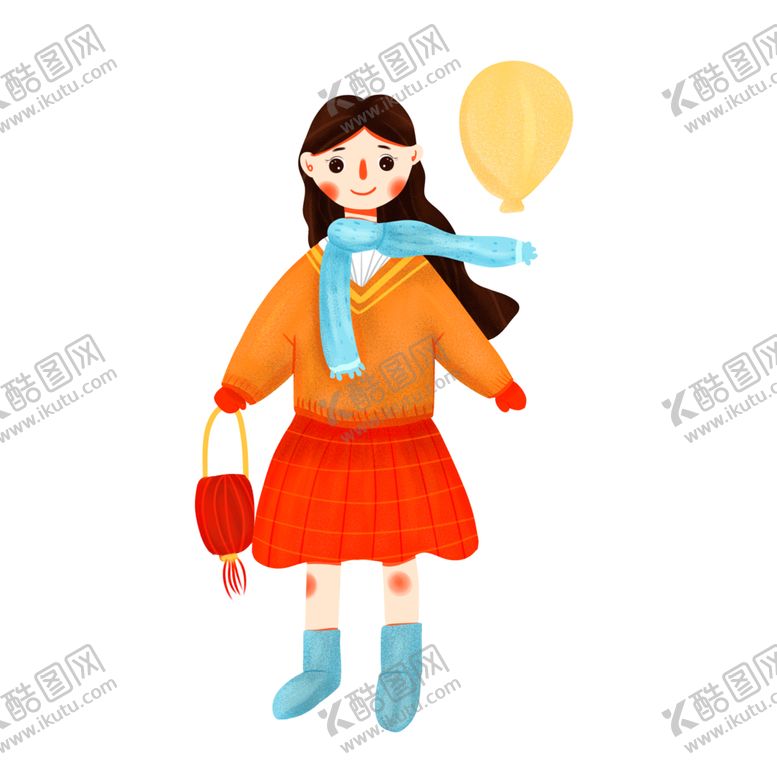 编号：39042001290928261896【酷图网】源文件下载-卡通女孩 