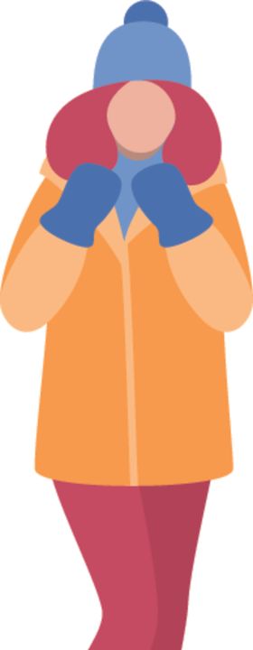 冬装天穿的人季