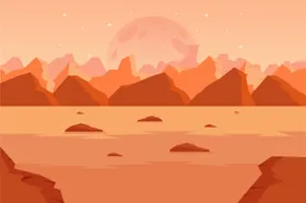 火星背景表面宇宙地行地貌