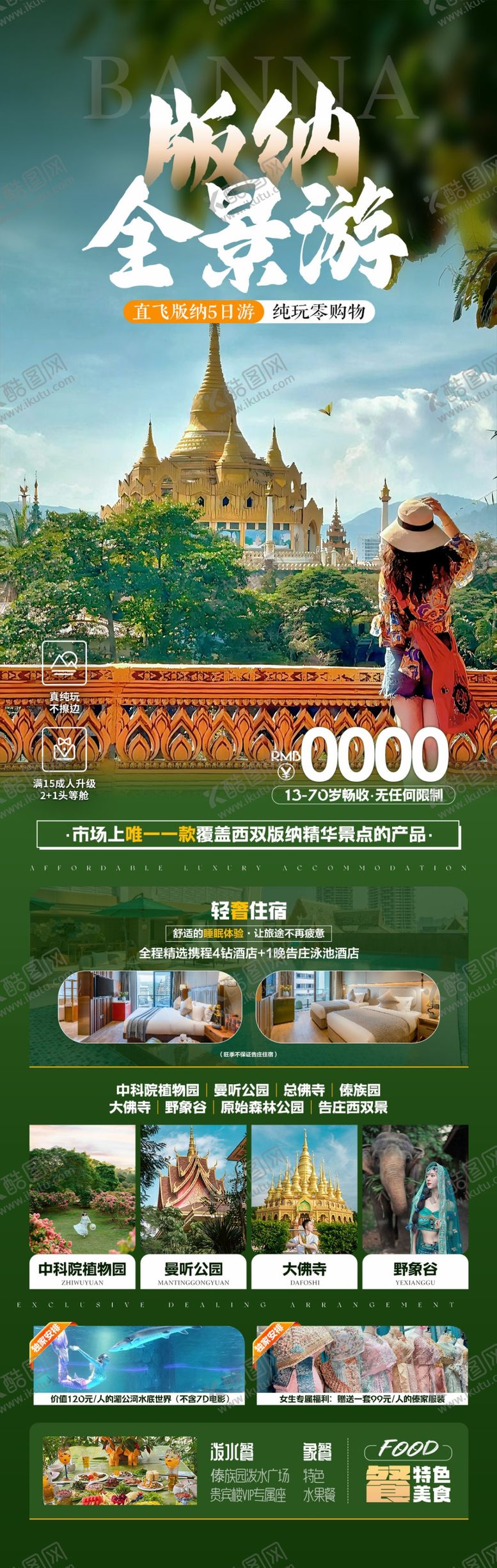 编号：32874304011920552321【酷图网】源文件下载-云南旅游海报详情页