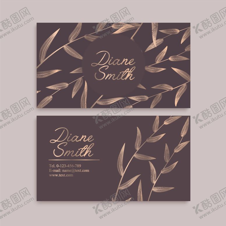 编号：81939710031843179043【酷图网】源文件下载-高端名片