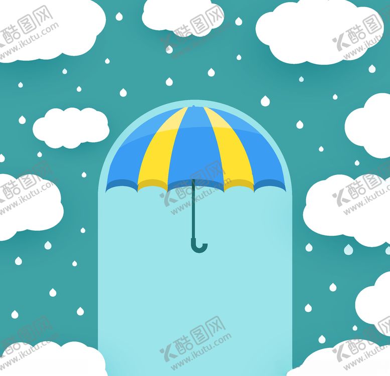 编号：48608209170734348130【酷图网】源文件下载-卡通伞