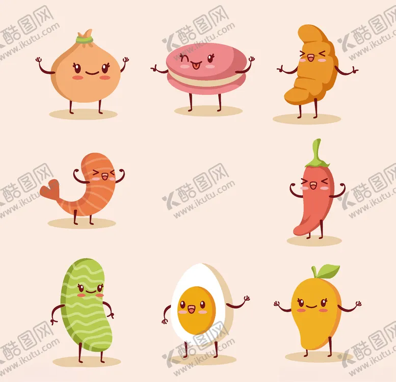 编号：37402107012116047474【酷图网】源文件下载-可爱食物