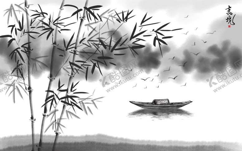 编号：54752305130351315095【酷图网】源文件下载-山水画