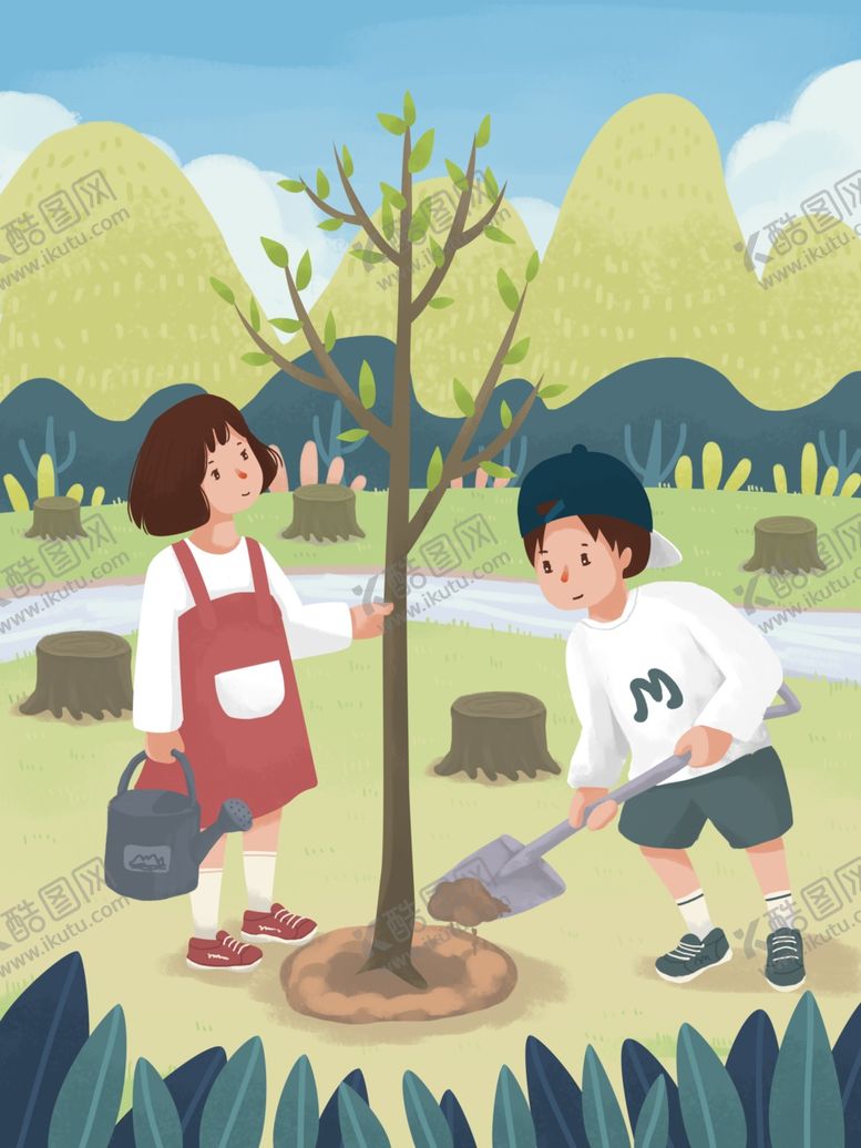 编号：80936206240314224074【酷图网】源文件下载-创意卡通插画图案