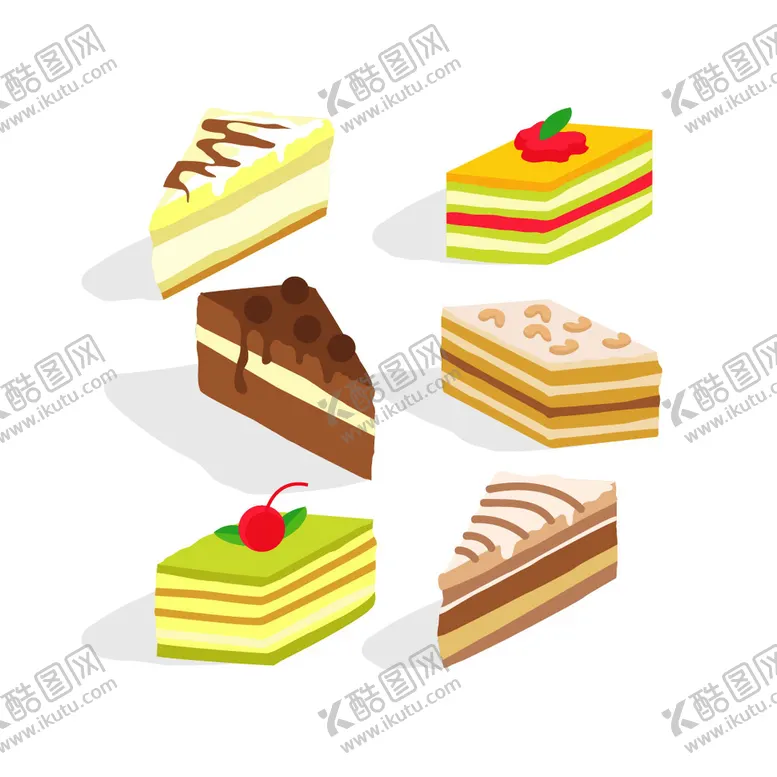 编号：47326910120658044907【酷图网】源文件下载-卡通甜品