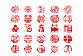 传统复古花纹