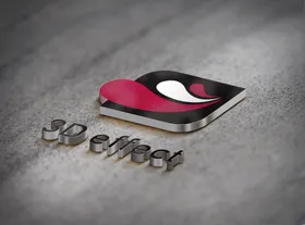 logo样机智能对象应用立体提案