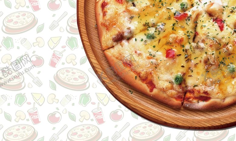 编号：22099709190700494396【酷图网】源文件下载-披萨海报