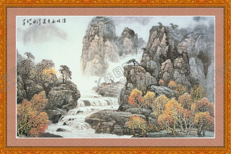 编号：73809707062138159590【酷图网】源文件下载-山水画
