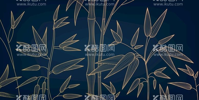 编号：12881401260034204409【酷图网】源文件下载-植物艺术线条