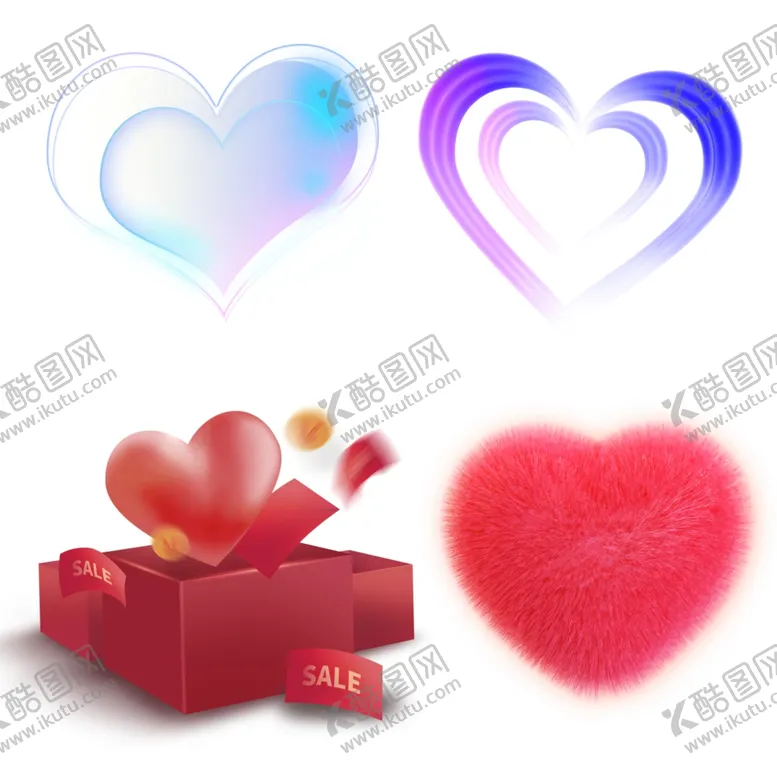 编号：59403512040406328915【酷图网】源文件下载-爱心比心心形感恩节情人节lov