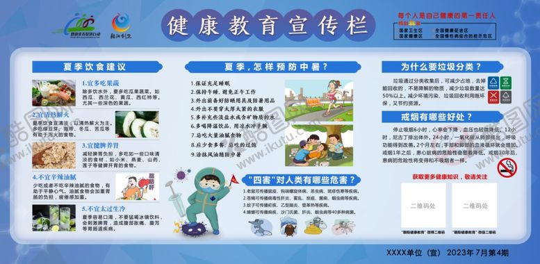编号：39683502090422009795【酷图网】源文件下载-健康卫生宣传栏