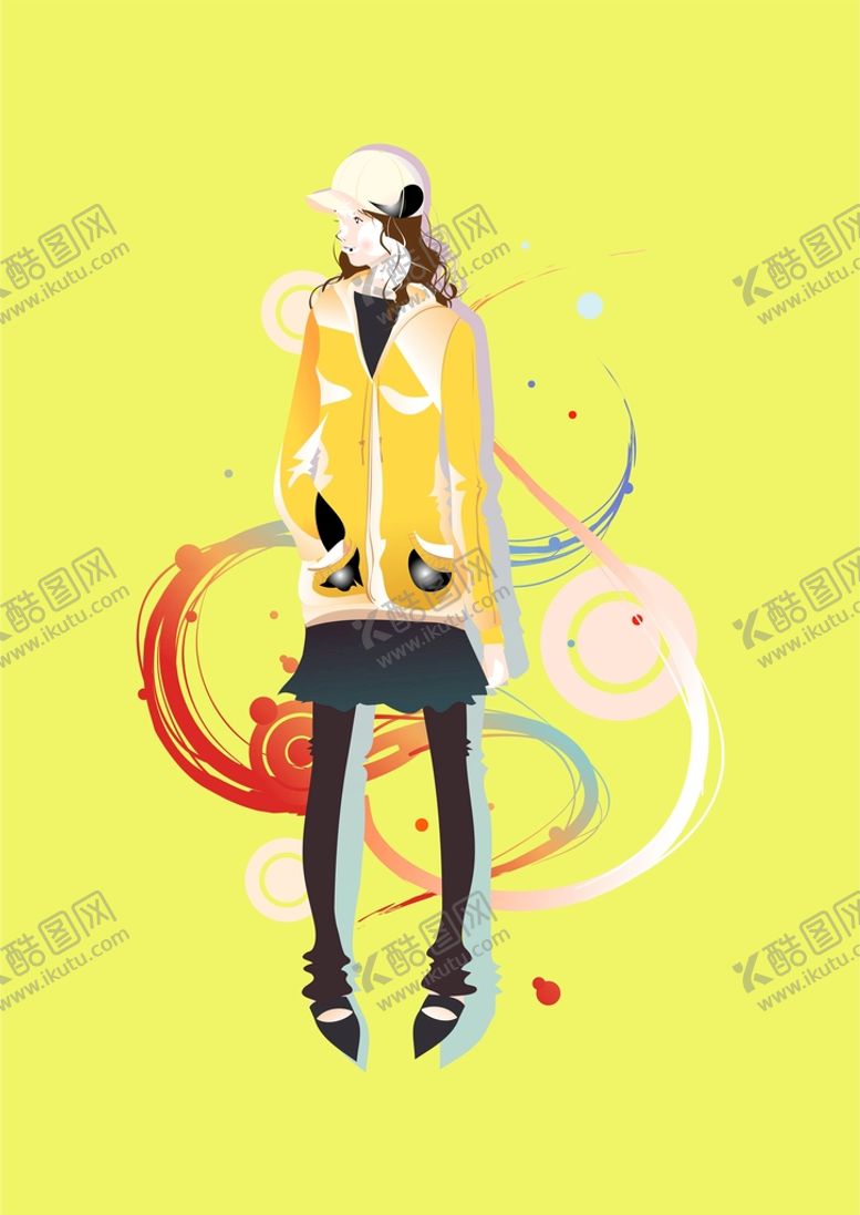 编号：70247110201020406890【酷图网】源文件下载-时尚人物女生