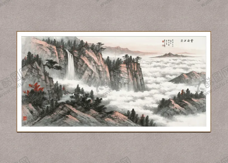 编号：66758401301821181712【酷图网】源文件下载-云海溟茫