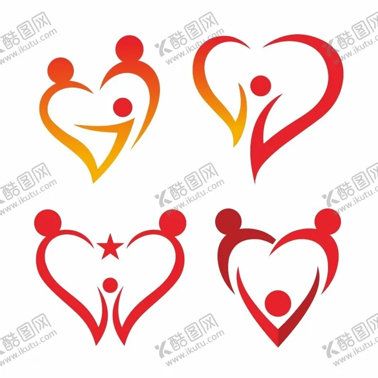 编号：19111202192044433365【酷图网】源文件下载-爱心标志