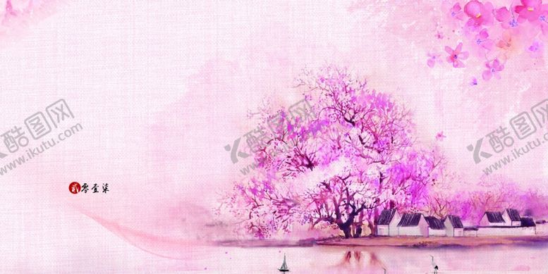编号：21613010010855367309【酷图网】源文件下载-中国风插画海报图片