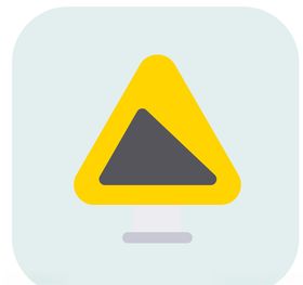 斜坡UI标识标志