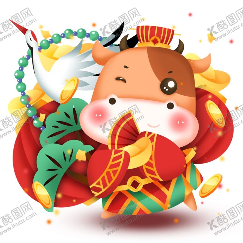 编号：41843104182127054574【酷图网】源文件下载-卡通牛形象