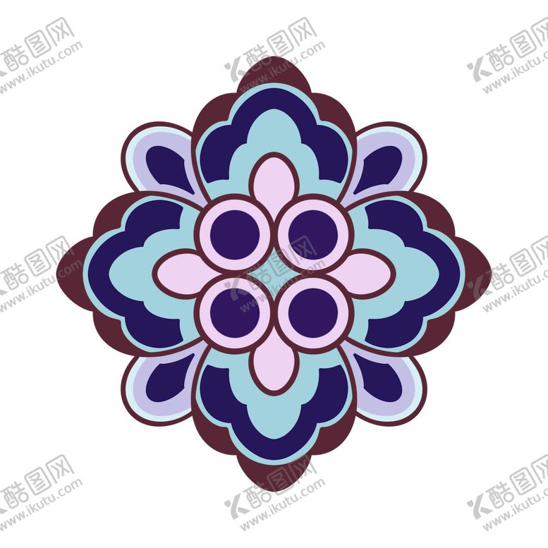 编号：16832009231149273492【酷图网】源文件下载- 花边 敦煌绘画