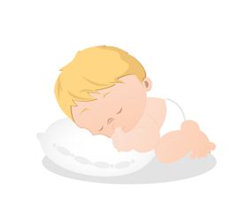 可爱卡通手绘宝宝png