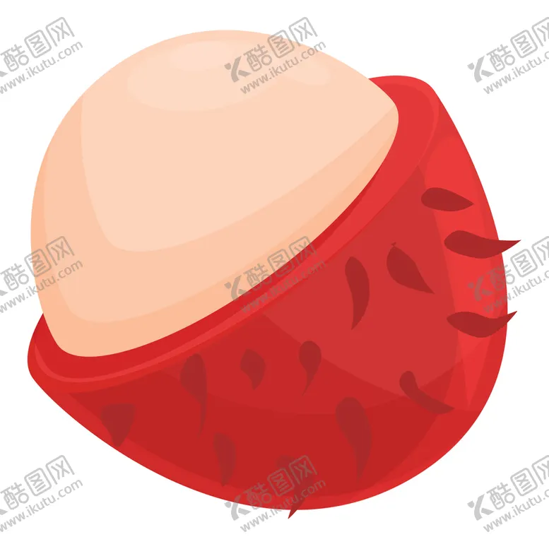 编号：23109509211039567423【酷图网】源文件下载-卡通红毛丹