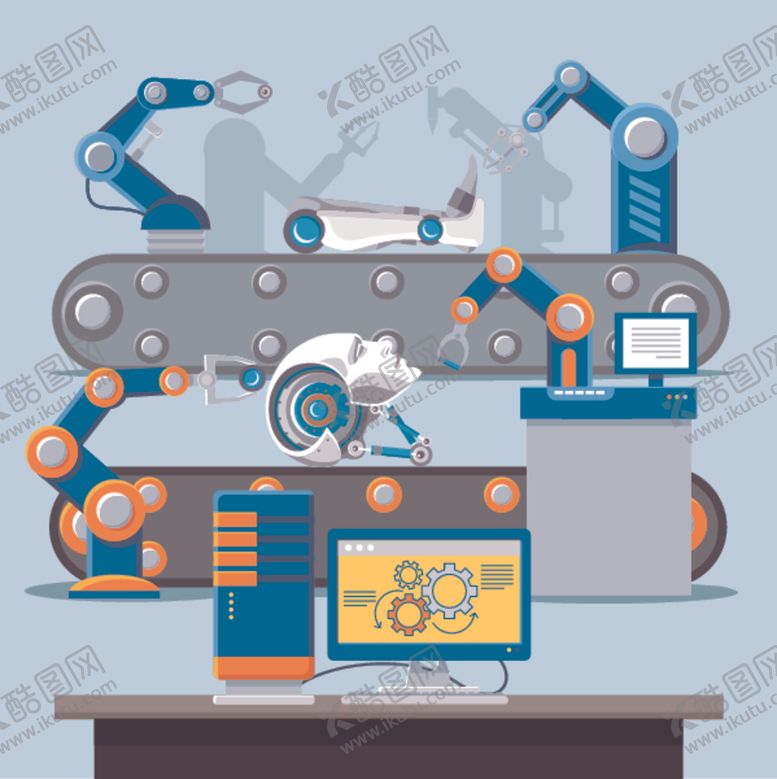 编号：92872407041852494735【酷图网】源文件下载-扁平化商务插画