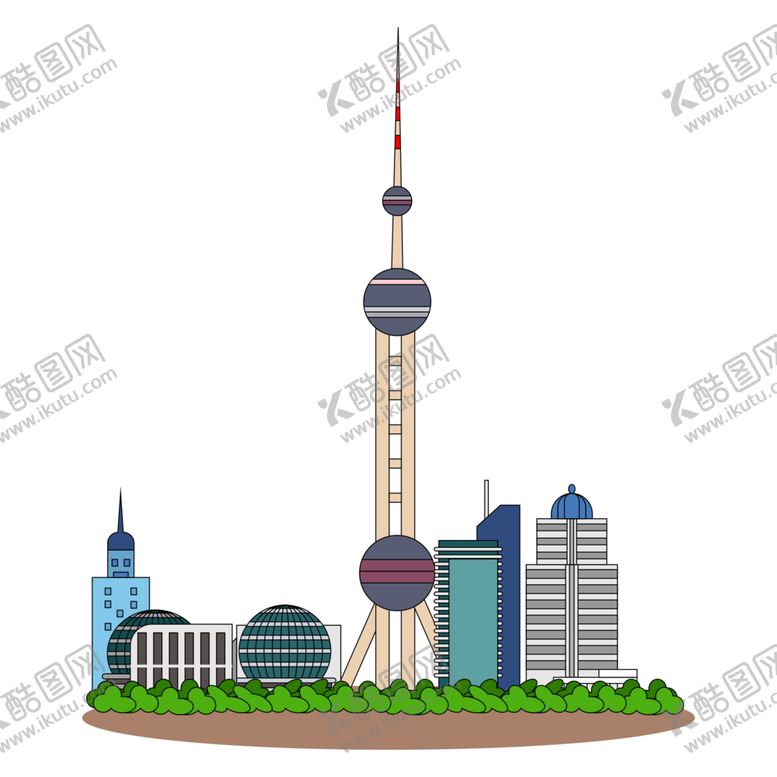 编号：45648212271614487559【酷图网】源文件下载-上海建筑