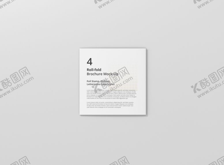 编号：21856410051428253318【酷图网】源文件下载-折页效果图样机