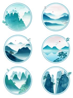 古风水墨山水